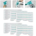 6 pi�ces pour leifheit housse de rechange pour balai nettoyeur de douche bath cleaner micro duo kit, ...
