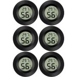 6 pi�ces mini digital lcd thermom�tre hygrom�tre temp�rature humidit� thermo indicateur pour bureau cuisine ...
