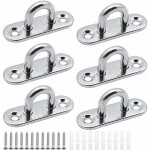 6 pièces plaques à ?illets plaque de couverture en acier inoxydable plaque de mât de 5mm crochets de ... 6 pièces plaques à ?illets plaque de couverture en acier inoxydable plaque de mât de 5mm crochets de ...