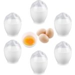6 pi�ces pocheuse oeuf easy egg cooker pocheuses � ?ufs en plastique cuit oeuf micro onde po�le pour ...