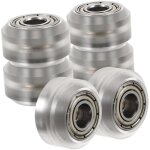 6 pi�ces lot de poulies plastique avec roulement pour imprimante roue passive pom compatible machines ...