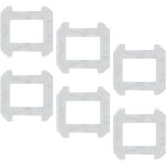 6 pi�ces pi�ce de rechange pour serpilli�res pour dreame c1 / c1 station chiffons de lavettes robot accessoire ...