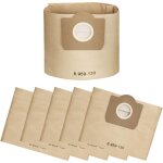 6 pi�ces sacs pour aspirateur 6. 959 - 130. 0 sachet filtre pour k�rcher wd3, mv3
