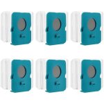 6 pi�ces sac � poussi�re clean station pour samsung bespoke jet vca - adb95, sacs de rechange pour aspirateur, ...