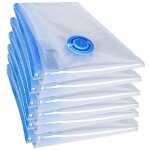 6 pi�ces sacs sous vide xxl, couettes, set sous vide, sacs � v�tements 100x70cm, stockage de qualit� ...