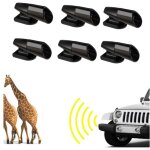 6 pi�ces sifflet ultrason anti gibier, sifflet ultrason voiture anti gibier cerf li�vres, dispositif ...