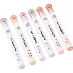 6 pi�ces, surligneur, pattes de chat - soin contour des yeux, mors, encres � s�chage rapide, rtable griffmarki ...