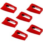 6 pices tourne - disque aiguille tourne - disque - aiguilles tourne - disque stylet remplacement saphir ...