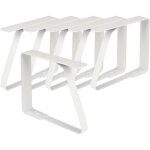 6 pinces � nappe en acier inoxydable grand format, 8 x 7 cm, pinces � nappe pour tables �paisses de 0 ...