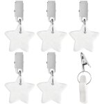6 pinces poids nappe ? pendentifs robustes ? pique - nique / d�coration mariage ? couverture table ? ...