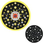 6 pouces 52 trous plateau ponceuse compatible avec mirka deros abranet orbitale - 150mm plateau de ponage ...