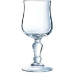 6 x verres � pied normandie - 24cl - arcoroc