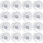 60 canettes pour machines � coudre, canettes en plastique compatibles avec les machines � coudre brother, ...