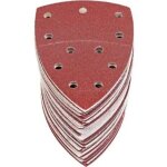 60 feuilles abrasives triangles papier poncage triangulaire ponceuse mouse delta, 105 x152 mm, grain ...