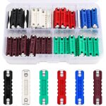 60 pi�ces fusible torpille, bolatus torpedo de fusible automobile 5a 8a 10a 16a 25a 40a fusibles de voiture ...