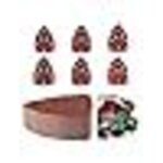 [jamais utilis]60 pices triangles de ponage, papier de verre papier poncage mouse, 11 trous feuilles ...