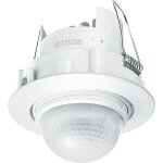601317 encastr� d�tecteur de mouvements pir 360 � relais blanc ip20 x53726 - steinel