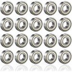 608zz roulements à billes, abec 7, 20pcs speed bearings roulements à billes de qualité pour roller, skateboard ... 608zz roulements à billes, abec 7, 20pcs speed bearings roulements à billes de qualité pour roller, skateboard ...