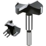 60mm m�che pour bois, foret en carbure de tungst�ne pour bois dur, foret � bois, foret � charni�re, kit ...