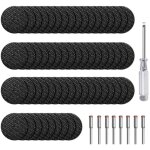 60pcs disques de coupe pour dremel, mini disques  trononner mtal, lame de coupe pour accessoires outils ...