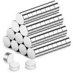 60pcs petits aimant frigo n�odyme puissants, magnets mini aimants 6x3mm punaise m�talliques pour tableau, ...