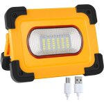 60w projecteur led exterieur solaire rechargeable projecteur chantier �tanche avec batterie 7800mah 4 ...