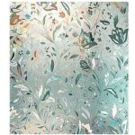 60x100cm film de fen�tre arc - en - ciel 3d vitrail vinyle statique non adh�sif film opaque teinte de ...