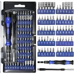 62 pcs tournevis de precision, caisse a outil complete, 62 en 1 d'entretien mini set tournevis magn�tique ...