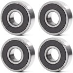 6201 - 2rs roulement � billes 12 x 32 x 10 mm - double joint d'�tanch�it� en caoutchouc - abec 5 - roulement ...