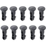 65 x 18mm lot de 10 goupilles de charni�re pour couvercle de poubelles � roulettes en plastique noir ...