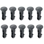 65 x18mm lot de 10 goupilles de charni�re pour couvercle de poubelles � roulettes en plastique noir pour ...