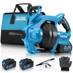 650rpm kit de furet d�boucheur de canalisations sans fil pour long flexible spiral� de �19 - 85mm, outil ...