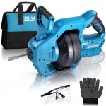 650rpm kit de furet dboucheur de canalisations sans fil, spirale de 7 mm avec tte de forage de 12 mm ...