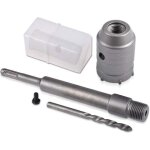65mm scie cloche � b�ton poign�e ronde sds plus shank, et de mur de pierre de ciment de coupeur de trou ...