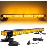 68 cm 54 led barre lumineuse clignotante stroboscopique barre d?�clairage de secours avec 4 supports ...