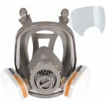 6800 masque respiratoire intgral, casque de protection faciale pour peindre, vapeur et poussire organiques, ...