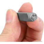 6mm en acier en m�tal poin�on lettre et num�ro estampage kit d'estampage set alphabet id stamping punch ...