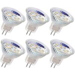 6pcs ampoule led mr11 ampoule de projecteur gu4 ampoules 3w 18leds ampoules halogne 20w quivalent non ...