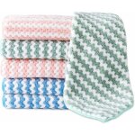 6pcs chiffons microfibres lingettes de nettoyage r�utilisables torchons de nettoyage poussiere serviettes ...