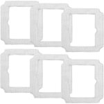 6pcs cleaning cloth for ecovacs winbot mini, w - cc02 - 0012 robot vacuum cleaner spare part, replacement ...