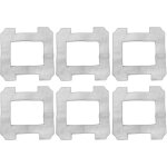 6pcs cleaning cloth for ecovacs winbot w2 / w2 omni / w1 / w1 pro window cleaning robot replacement part, ...