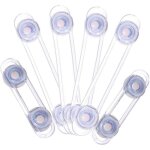 (6pcs)loquets de s�curit� pour b�b�, mini loquet multifonction serrure adh�sive de s�curit� pour b�b�, ...