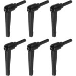6pcs r�glable serrage levier poign�es m6 x 20mm homme filetage filet� goujon boulon boutons rotatif vis ...