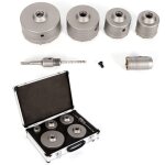 6pcs scie cloche beton tr�pan b�ton adaptateur sds plus 40 - 120mm set de scies cloches carotteuse beton ...