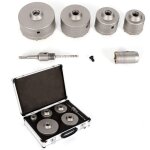 6pcs scie cloche beton tr�pan b�ton adaptateur sds plus 40 - 120mm set de scies cloches carotteuse beton ...