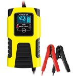 6v 12v 2a jaunechargeur 12 v 6 a pour batteries de voiture, batteries de moto et chargeur intelligent ...
