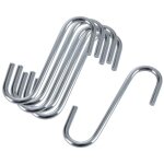 6x crochets � fumer en acier pour fumoirs pour saucisses et viandes 6x4, 5