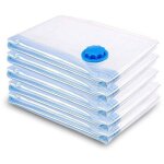 6x sac de rangement - autres rangements - sous vide , xu, housse aspiration compression v�tements 40x60cm ...