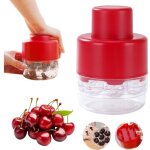 7 en 1 d�noyauteur cerises, d�noyauteur de cerises manuel, retrait de graines � pression facile, d�noyauteur ...