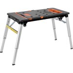 Tlgreen - 7 en 1 multifonction etabli pliant, �tabli pliable avec pieds en m�tal, plateforme de travail ...